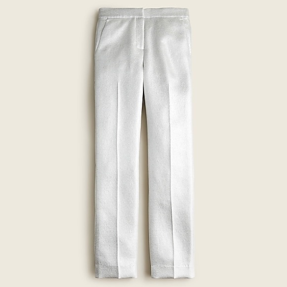 Vintage J . Crew woman metallic career pants size 2 new with tags - Picture 1 of 11